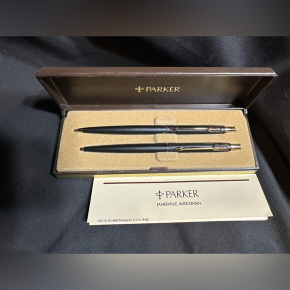 Parker | Office | Parker Pen And Pencil Set 982 Vintage Nib | Poshmark